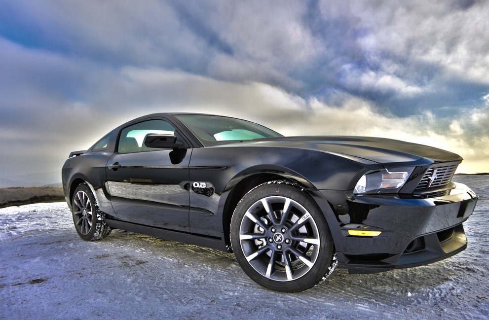 black car